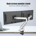 Wholesale SA2-1004A OEM Hauteur d&#39;aluminium réglable Spring mécanique double moniteur de support de support de support